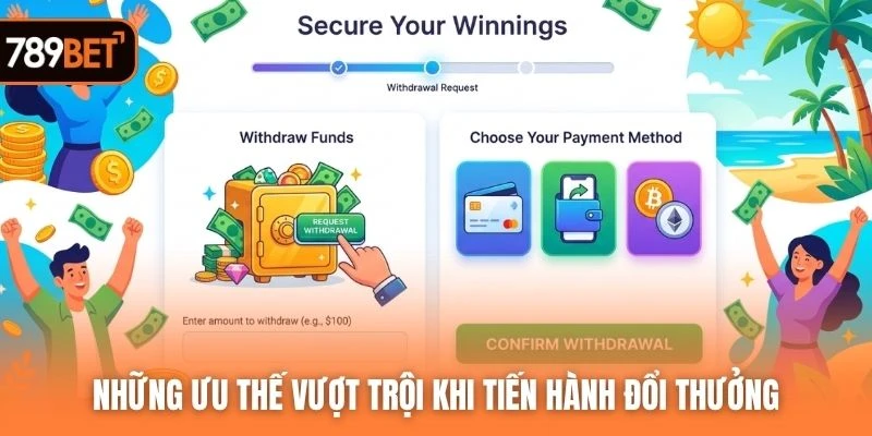 Những ưu thế vượt trội khi tiến hành đổi thưởng